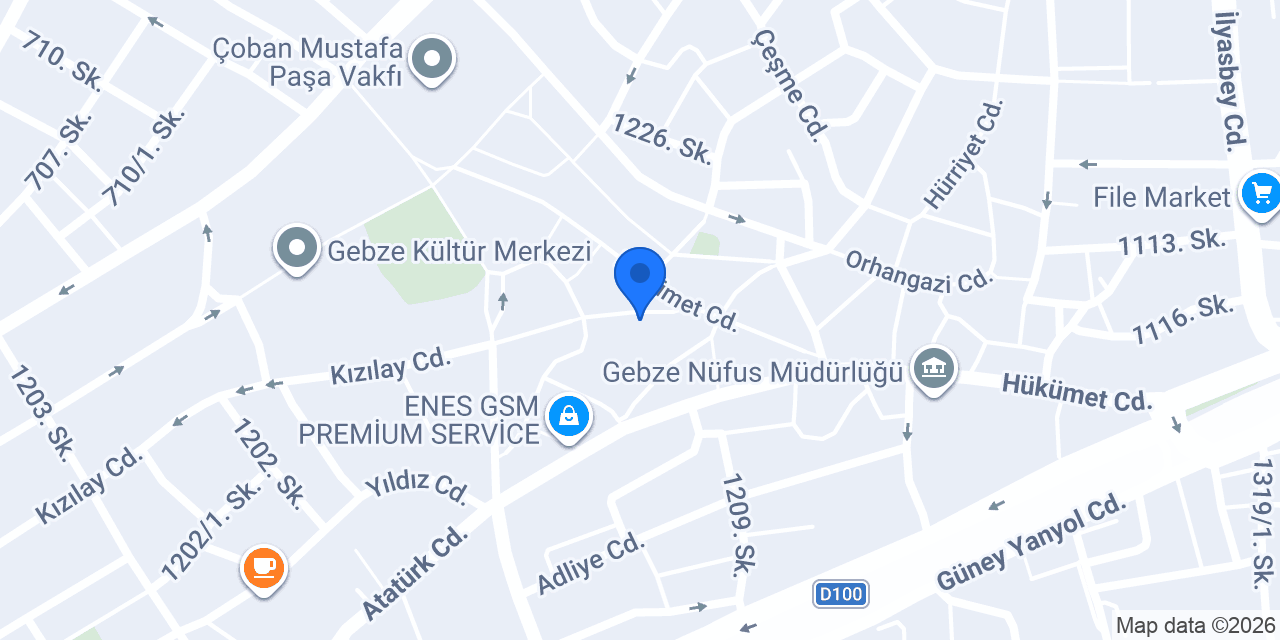 Elektrik Atölyesi konumu