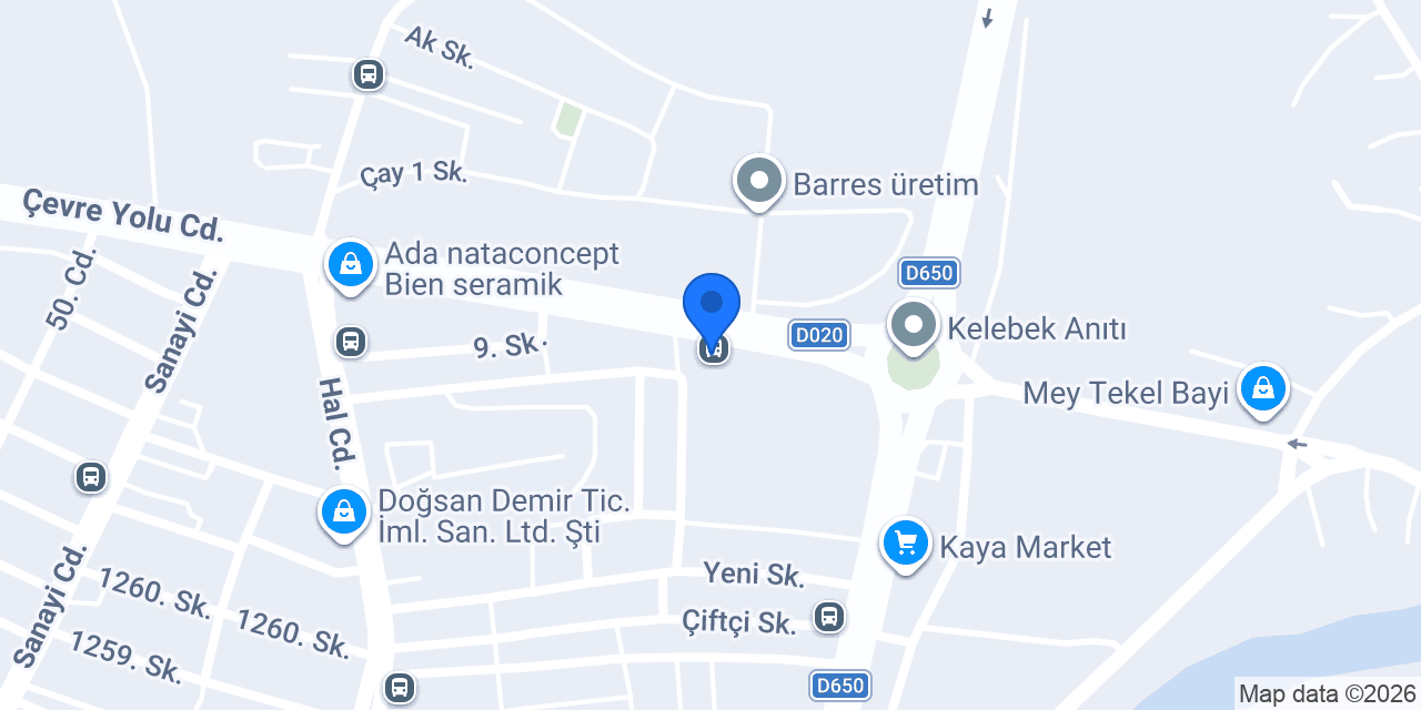 AKDEMİR BRANDA OFİS konumu