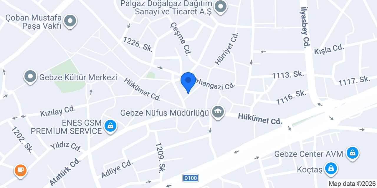 Mutlubey Döner konumu