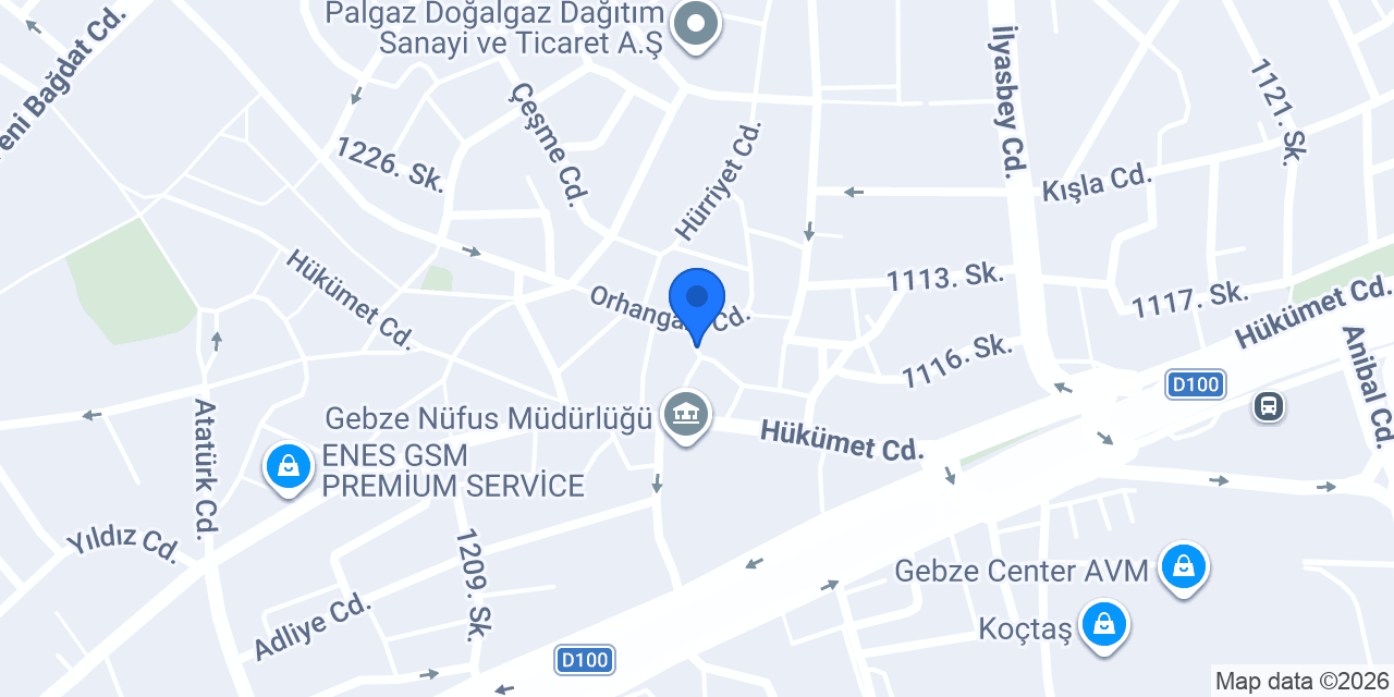Aden Baskı Merkezi konumu