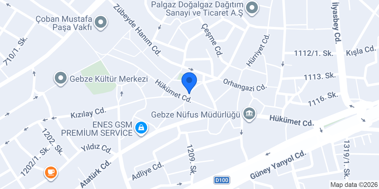 Melodi Gümüş konumu