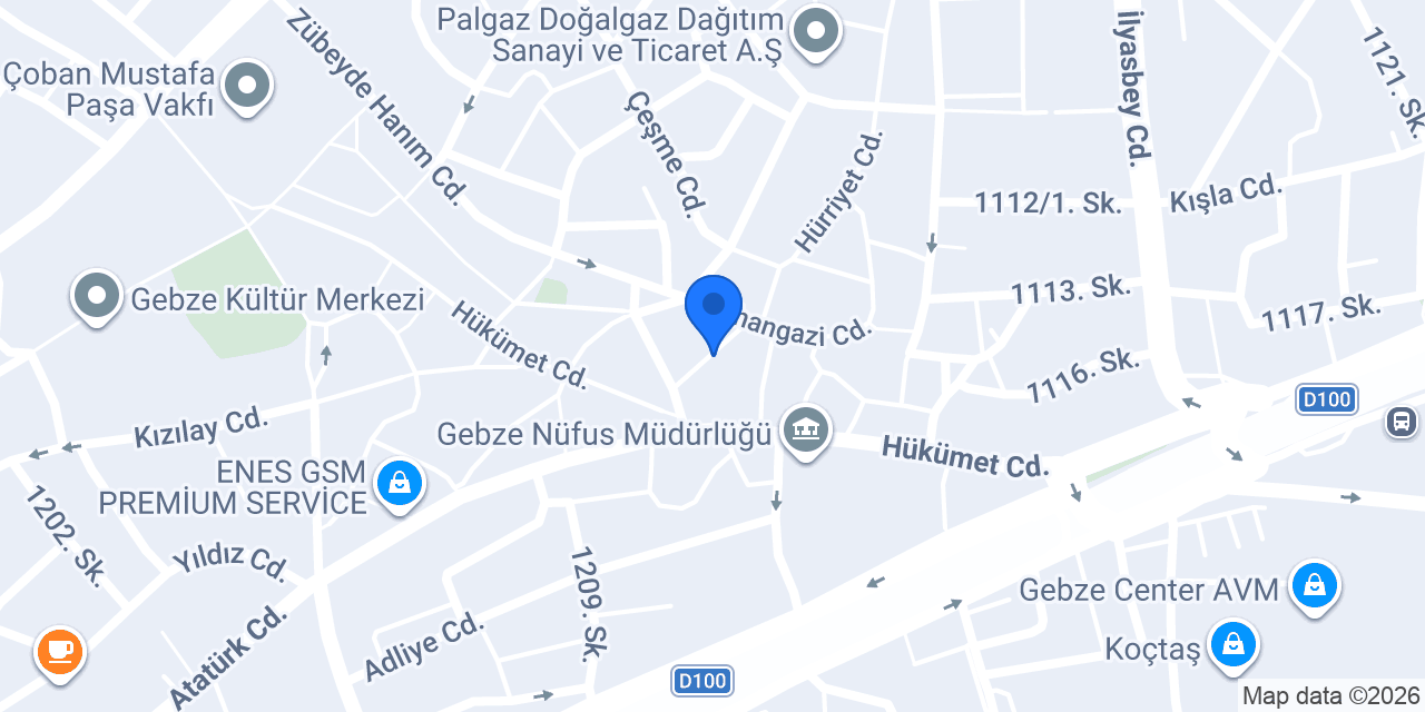 Yıldız Playstation Cafe konumu