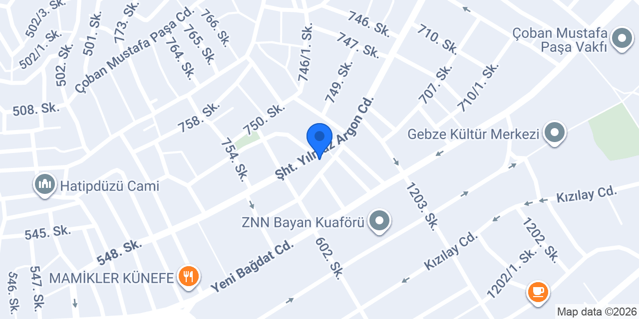 Eylül Auto Gebze konumu