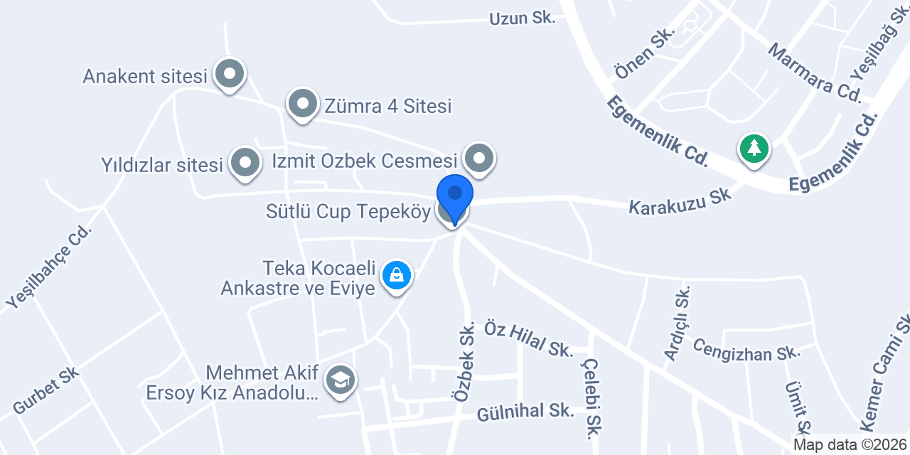 Acar Çiçekçilik konumu