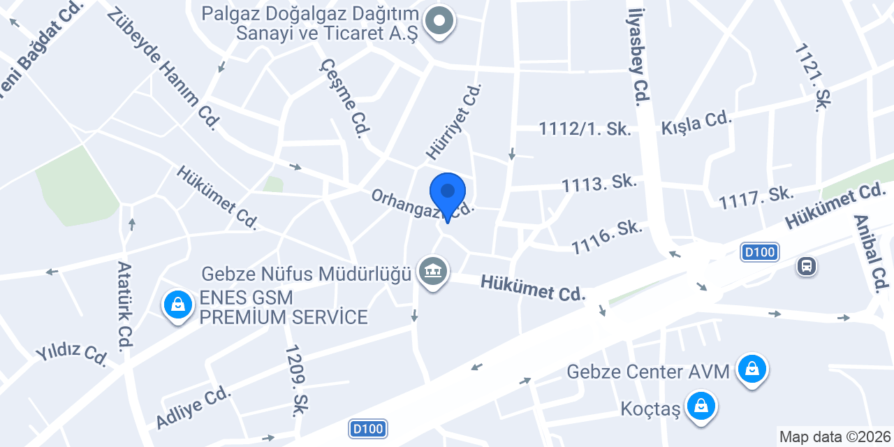 Çiçekexpress konumu