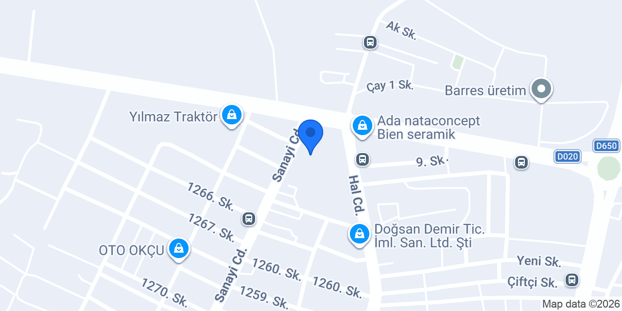 KOÇ TRAKTÖR TARIM MARKET konumu