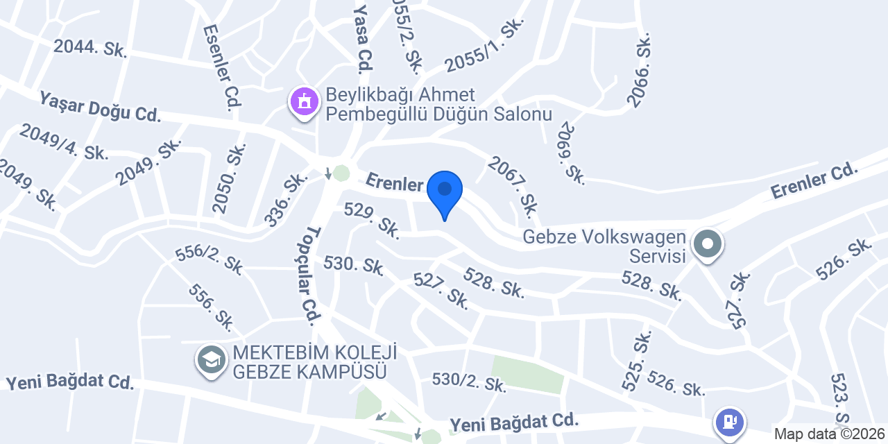Sarıtaş Elektrik konumu