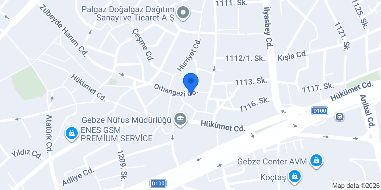 Stüdyo Senfonik konumu
