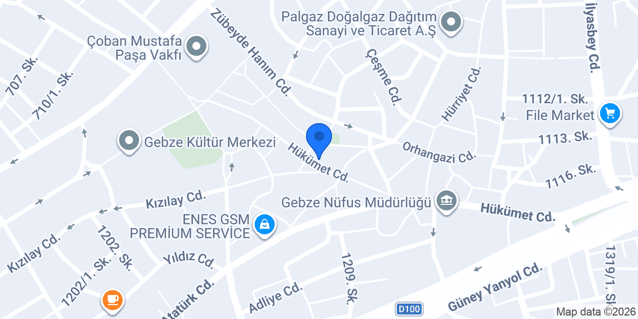 GEBZE SARAY OYUNCAK konumu