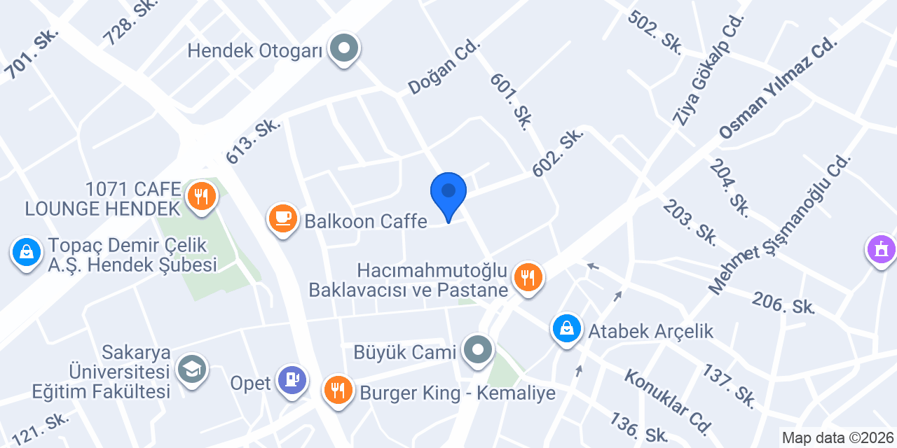 Dural Ticaret konumu
