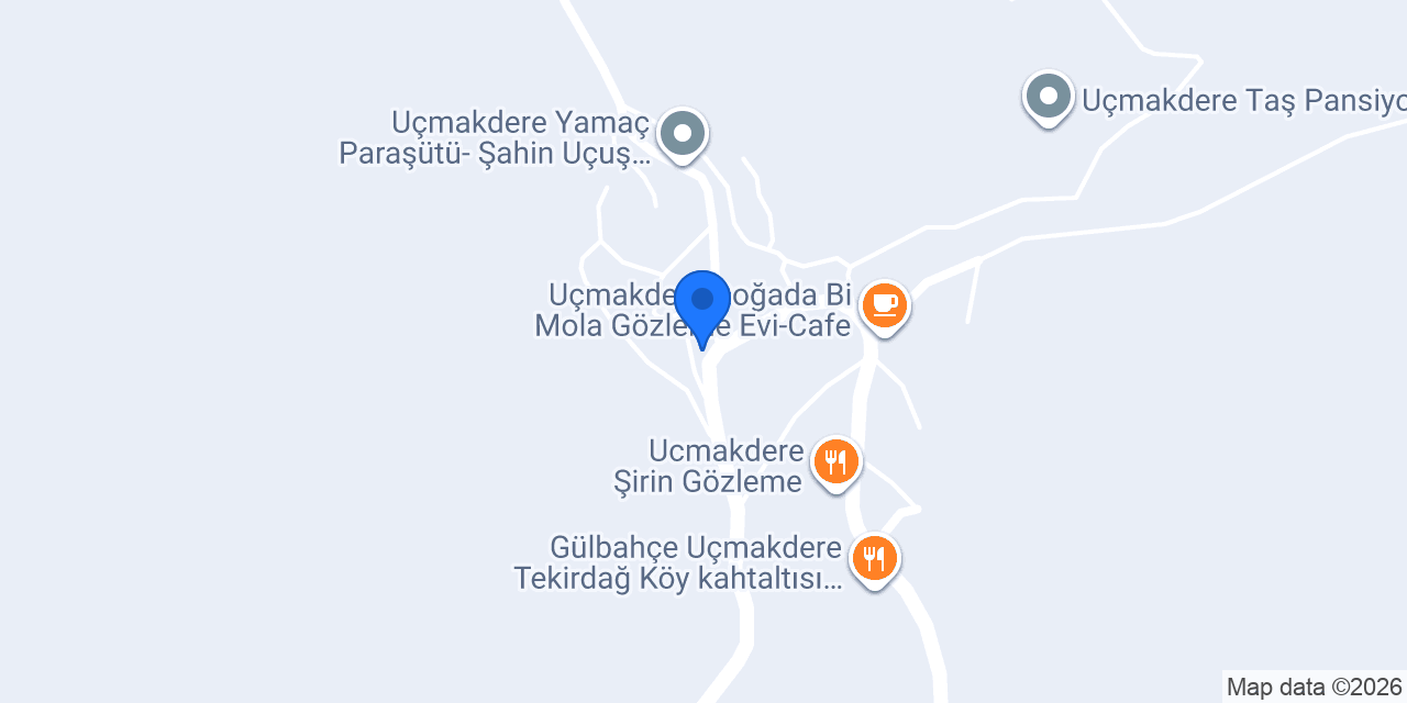 SEMİLYON UCMAKDERE TEKİRDAĞ KÖY KAHVALTISI konumu
