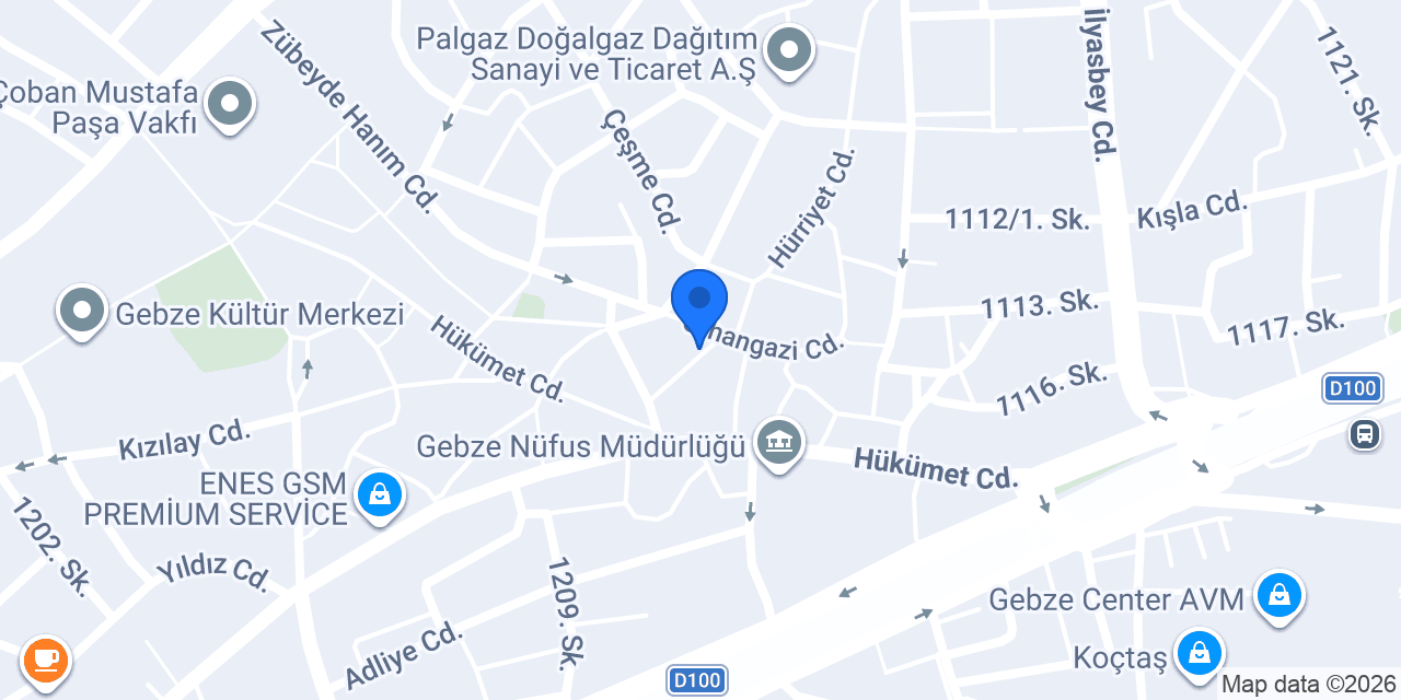 Av. İsmet Furkan ÖZÇAYAN konumu