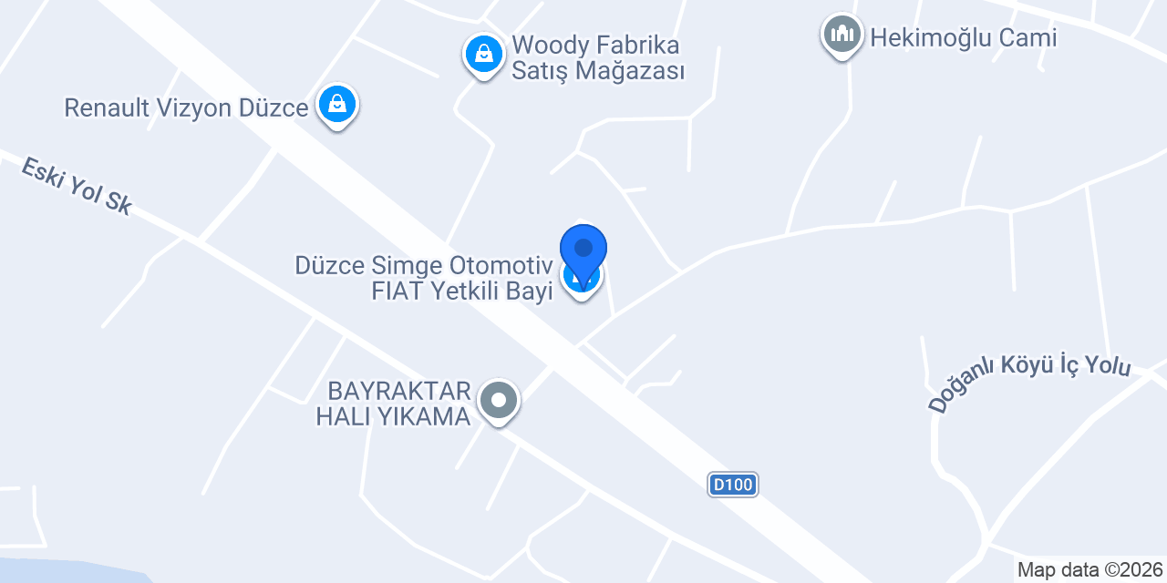 Spoticar Simge konumu