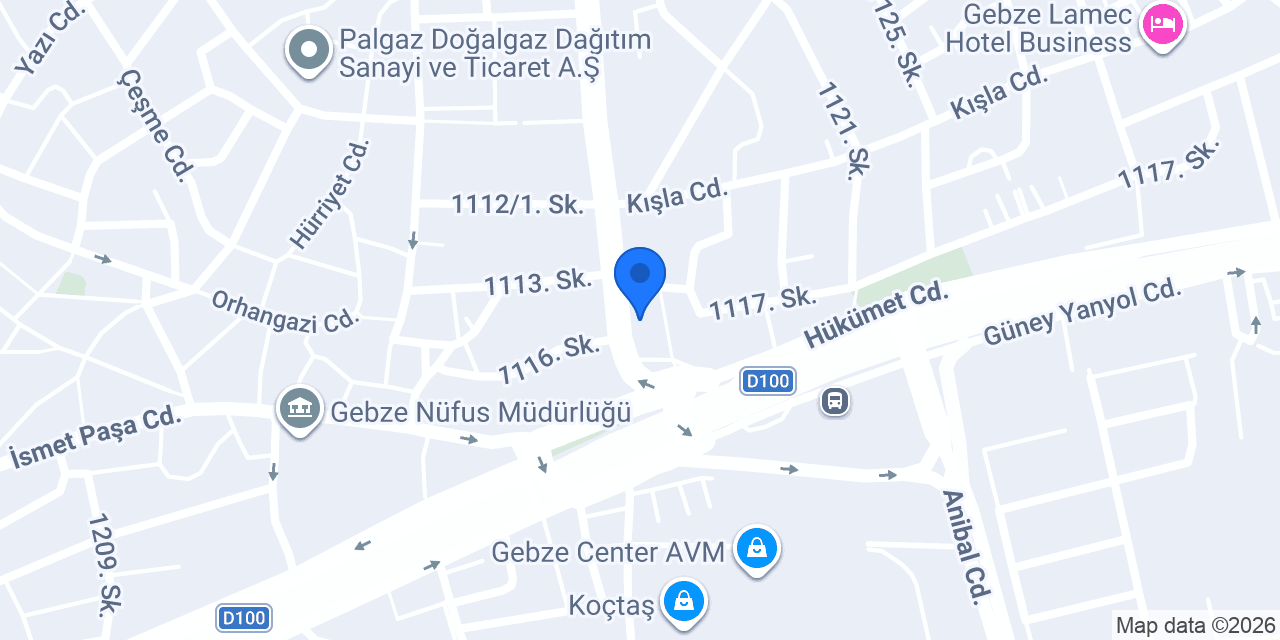 Volens Otel konumu