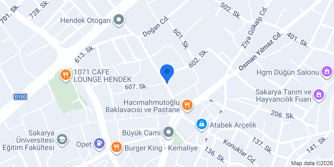 Anıl Bayan Kuaförü konumu