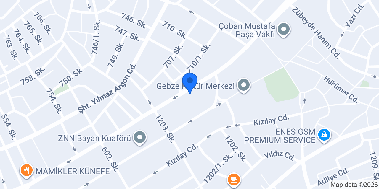 Gebze Pet Sitter konumu
