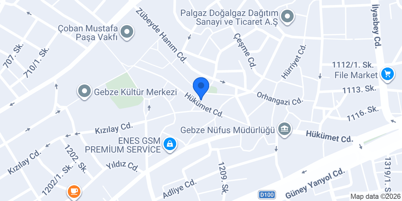 Musti parfumeri Bujiteri konumu