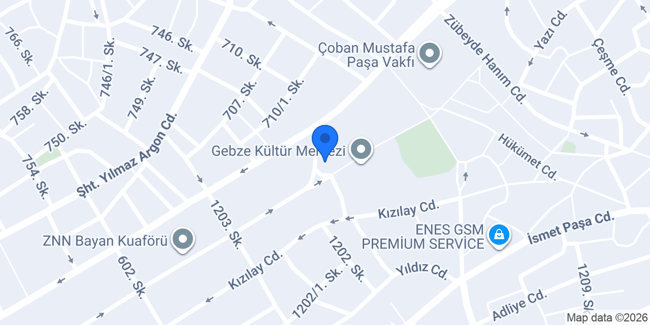 Eczane Mukadder konumu
