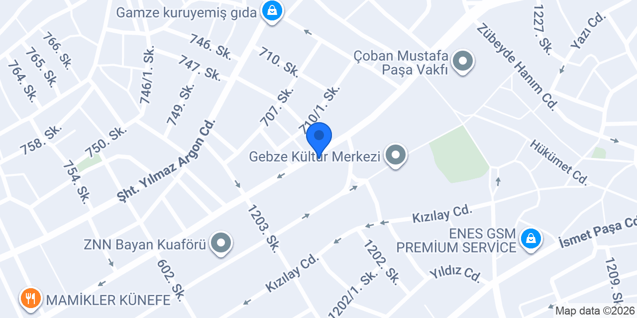 شركة خضري للمجوهرات - اسطنبول كبزة konumu