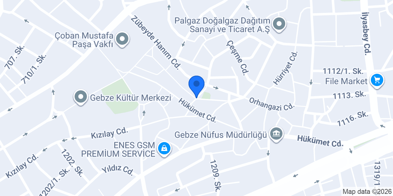 Büropan konumu