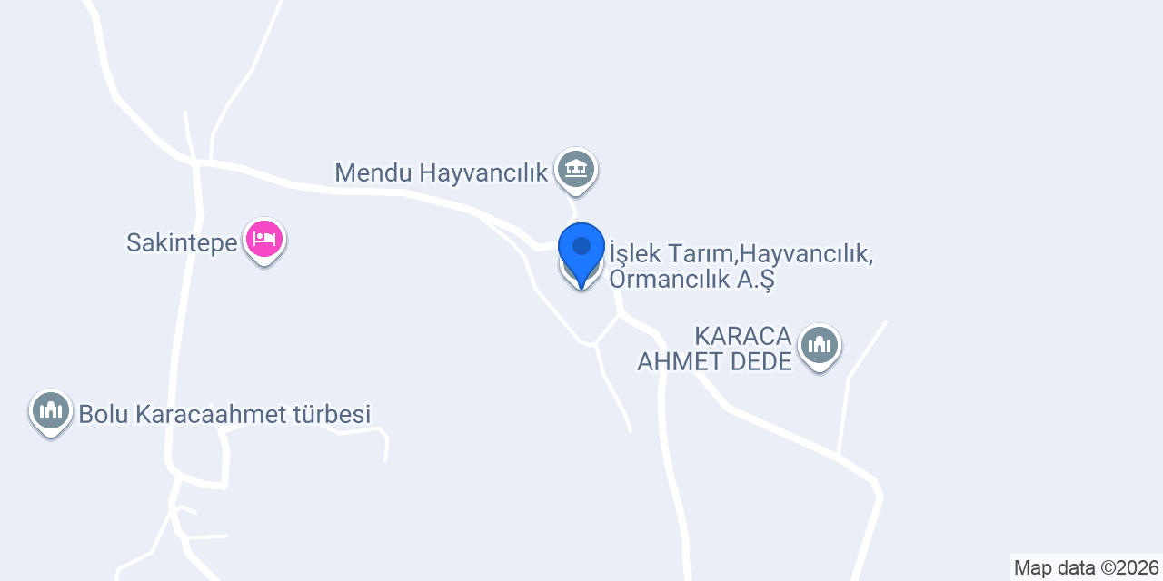 İşlek Tarım,Hayvancılık,Ormancılık A.Ş konumu