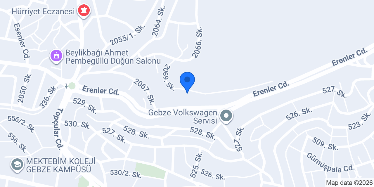 Tatlı zamanı gebze konumu