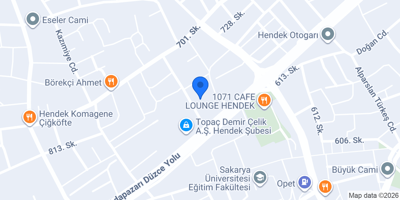 Evrenkent apart konaklama konumu
