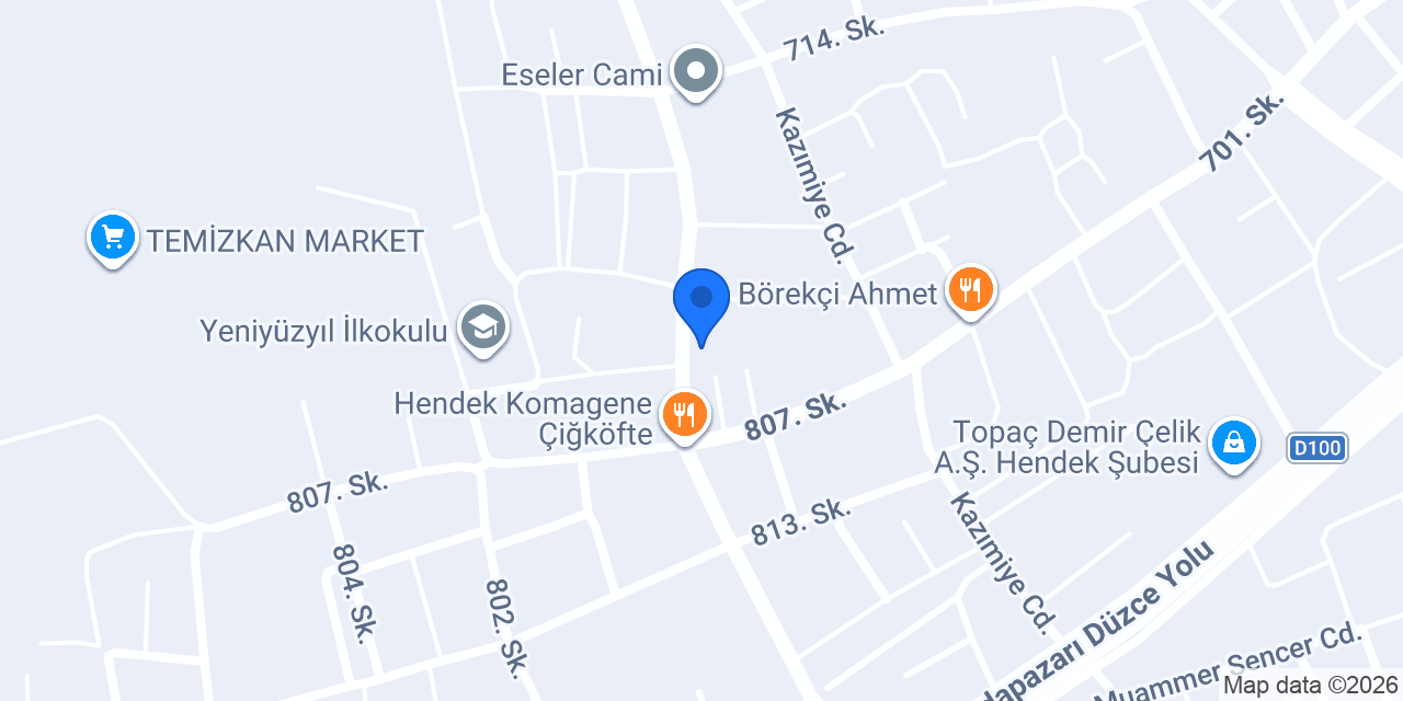 YNR Yapı Mobilya konumu