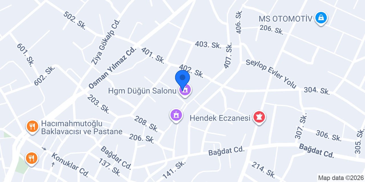 GSB HENDEK GENÇLİK MERKEZİ konumu