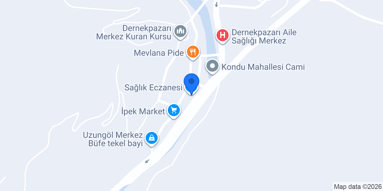 Sağlık Eczanesi konumu