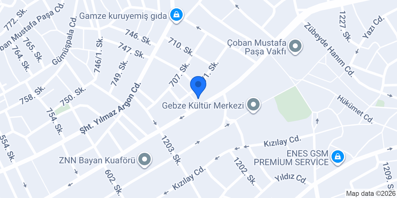 Dogan Çeyiz Perde konumu