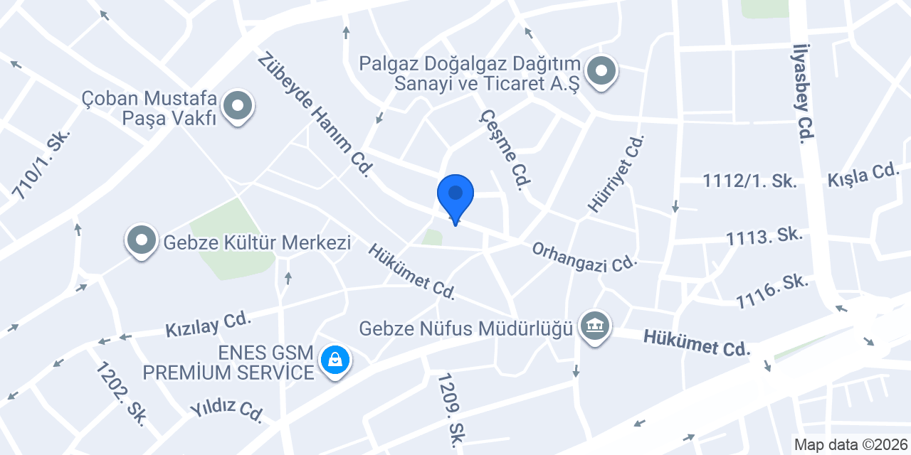Estem Sürücü Kursu Gebze konumu