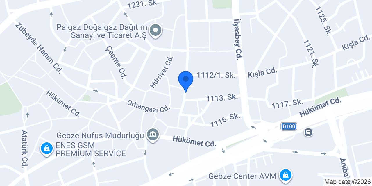 Bio Genetik Veteriner Kliniği konumu