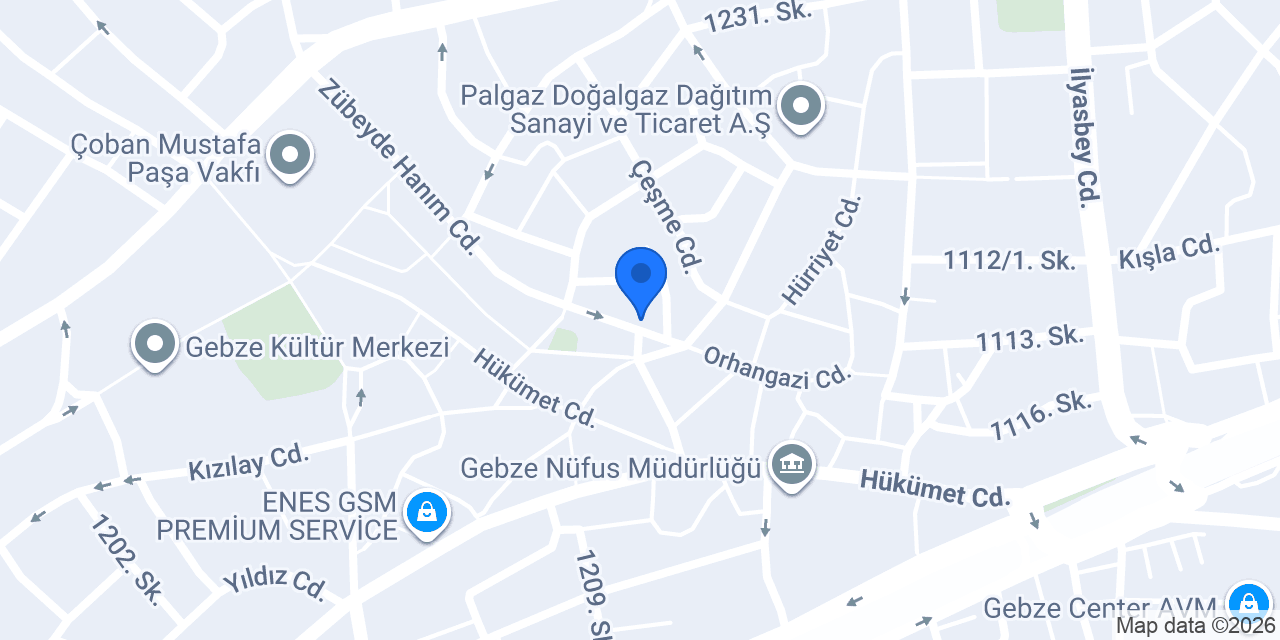 Sultan Çelik Gelin Tasarım konumu