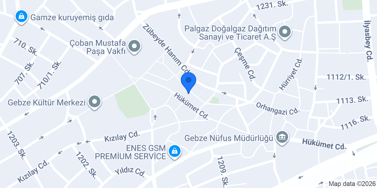 Çarşı Taksi konumu