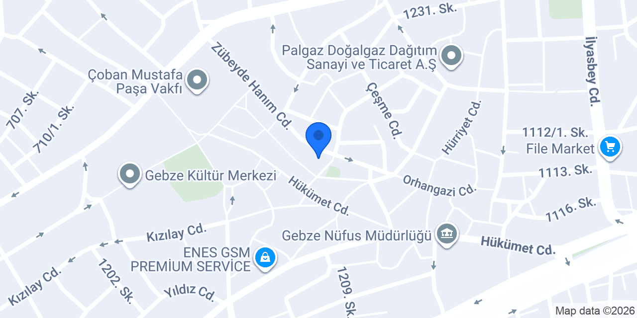 Burcum Eczanesi konumu