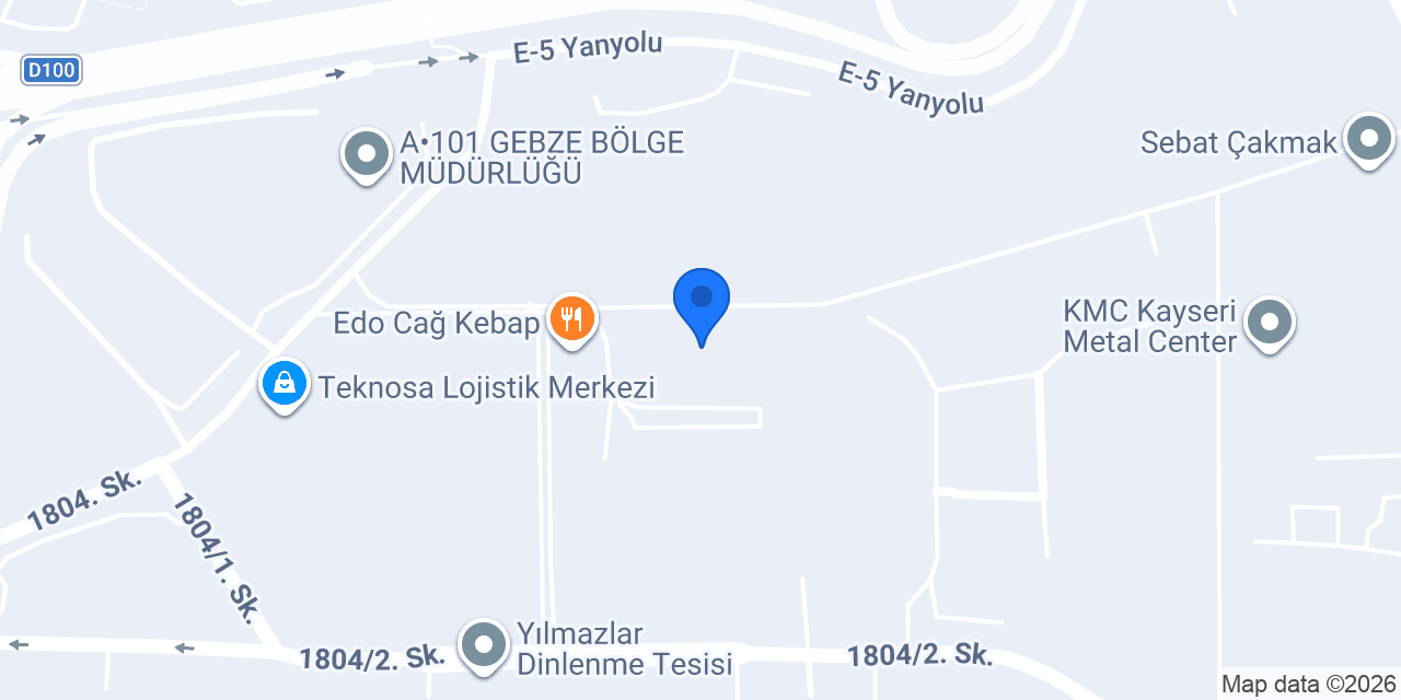 Gebze Ambarım konumu