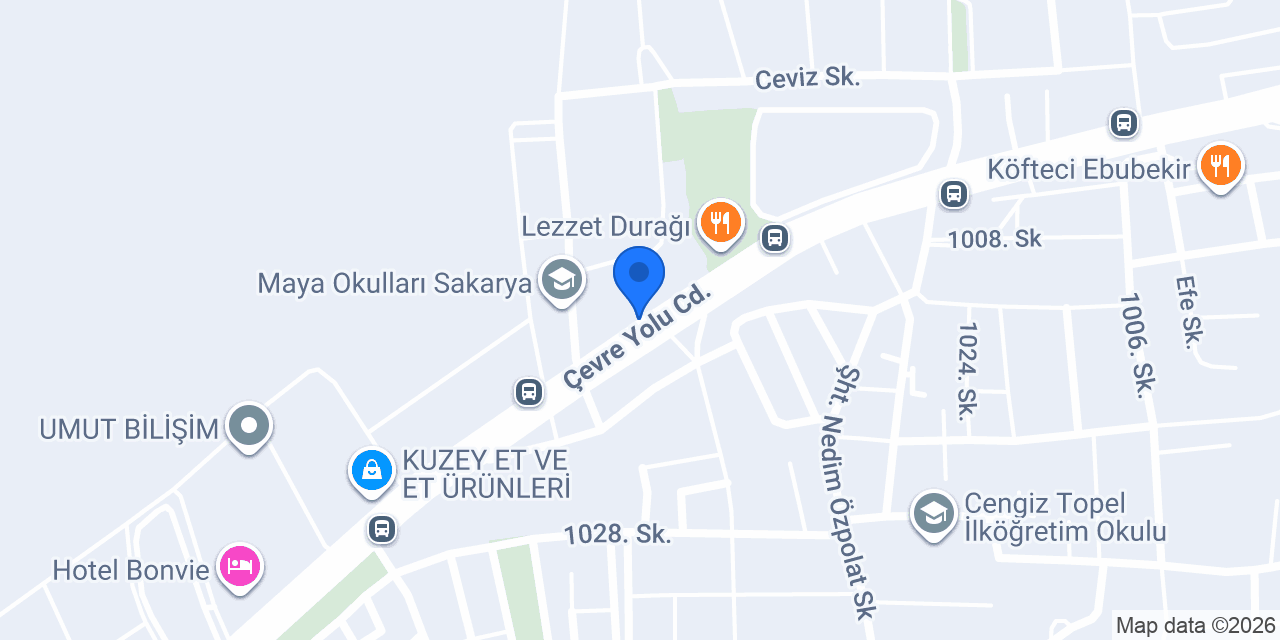 ARYAP KONTEYNER konumu