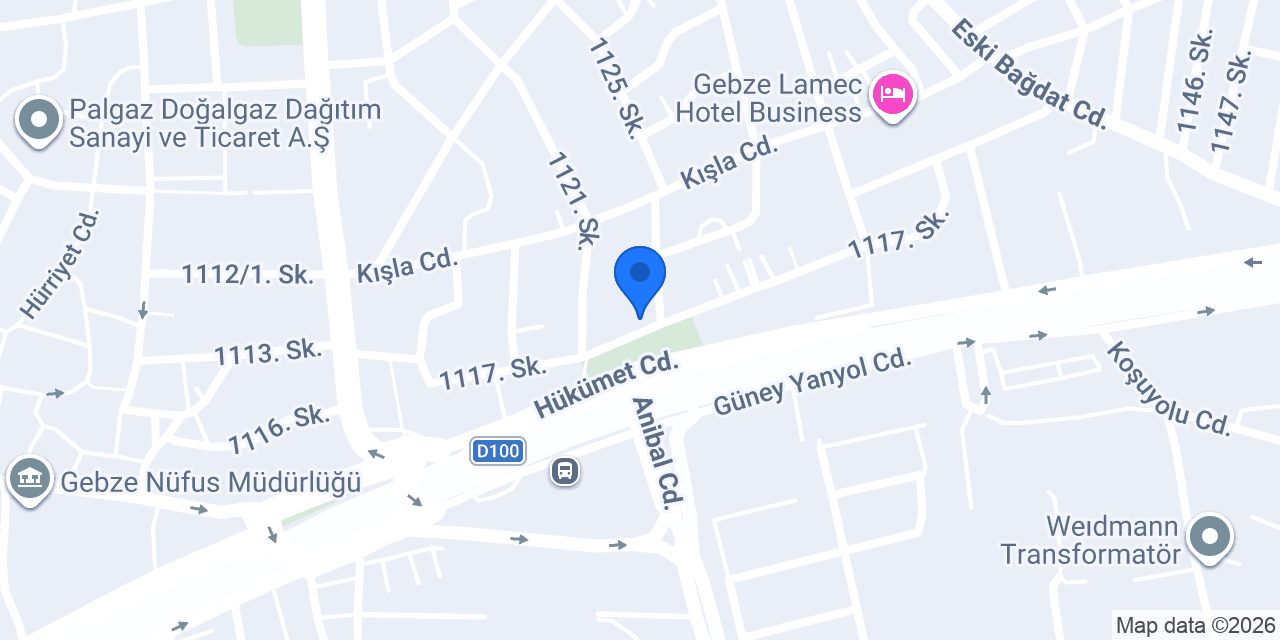 gebze bmw servisi konumu