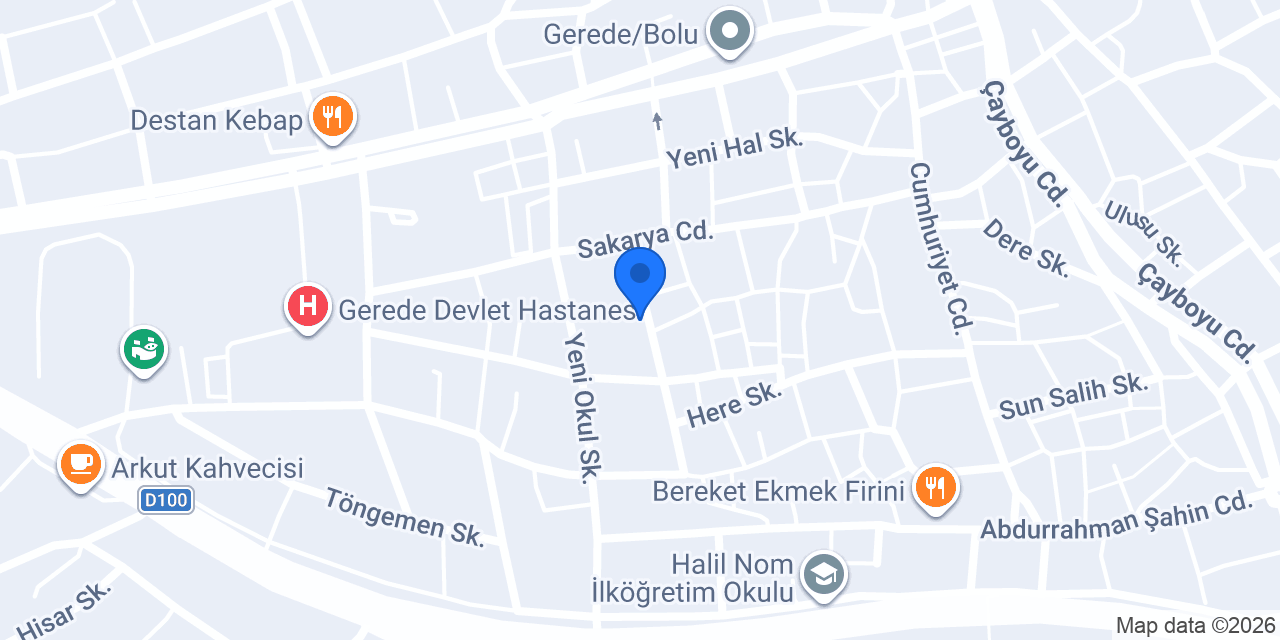 Yılmaz Erkek Kuaförü konumu