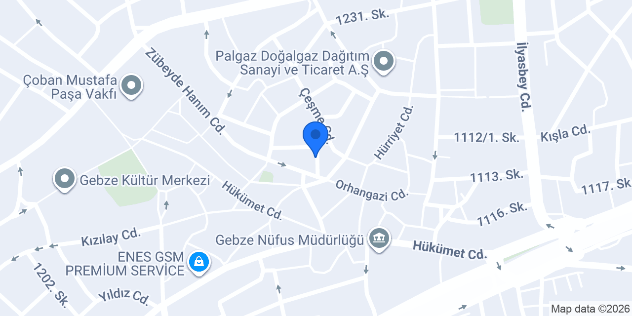 GEBZE YEDİİKLİM AKADEMİ konumu