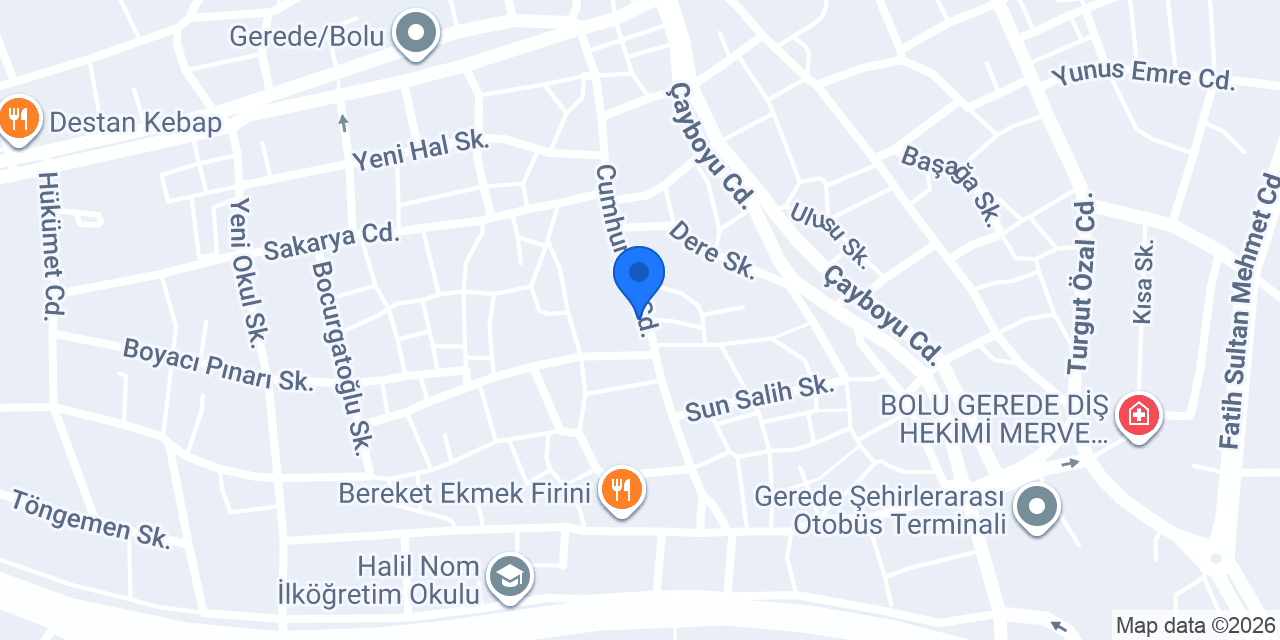 Özbakır Tarım konumu