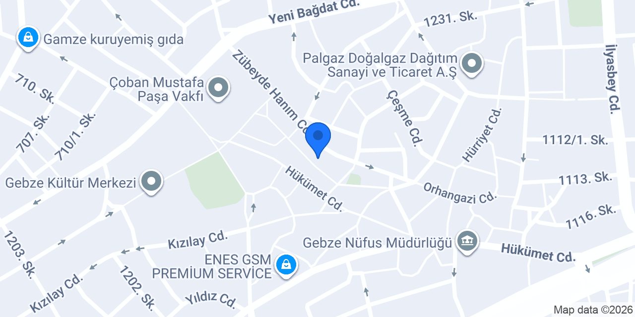 Nes Mimarlık konumu