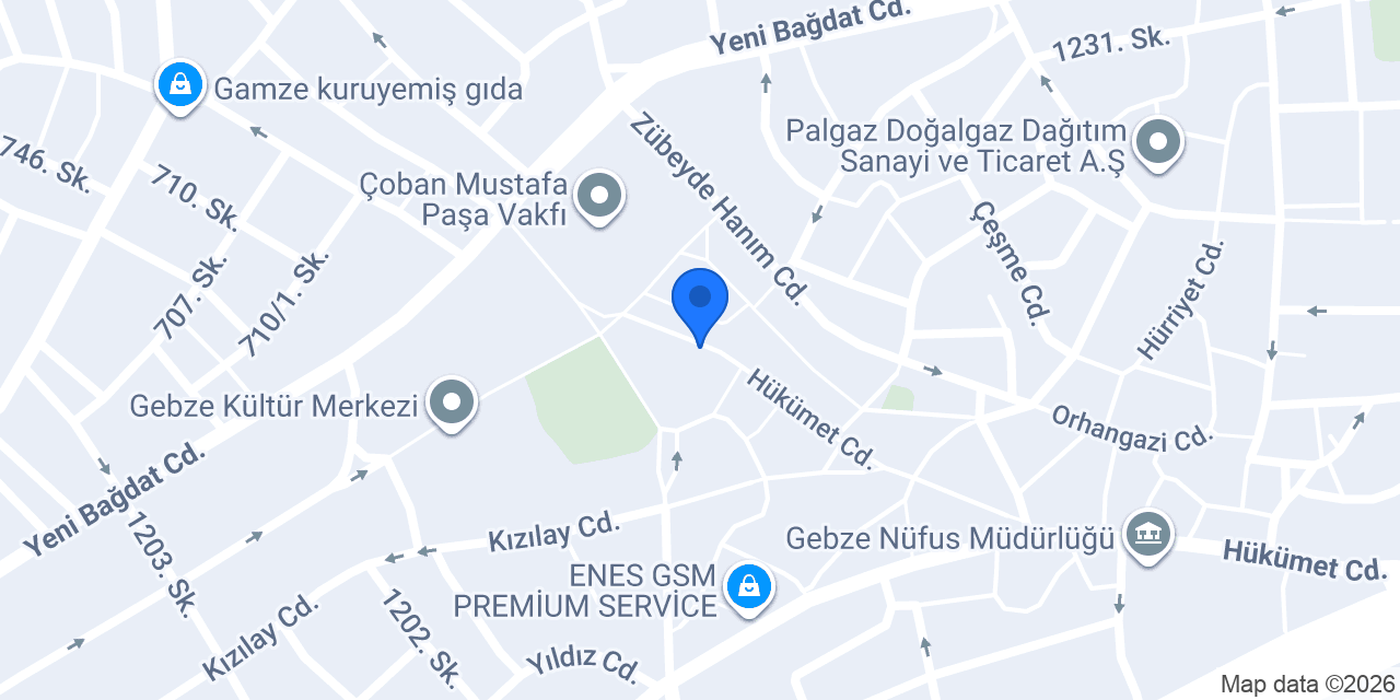 Gültekin Eczanesi konumu
