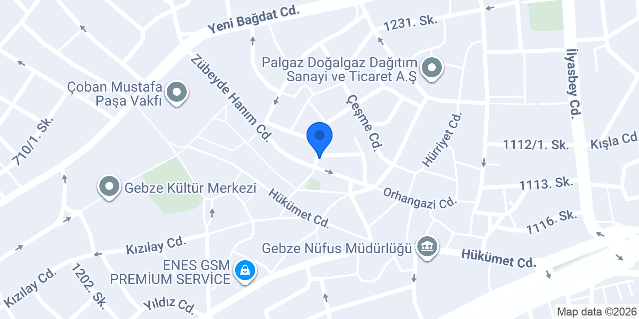 Hediye Kutu Evi konumu