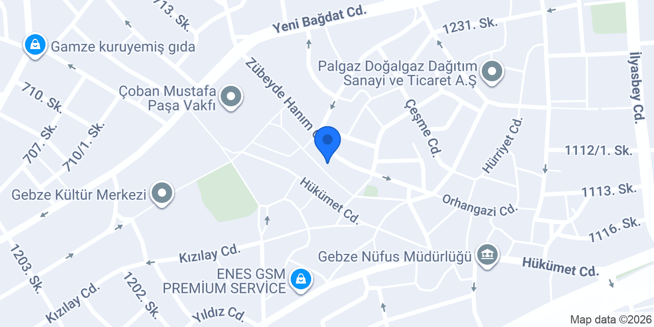 Novatech Gebze konumu