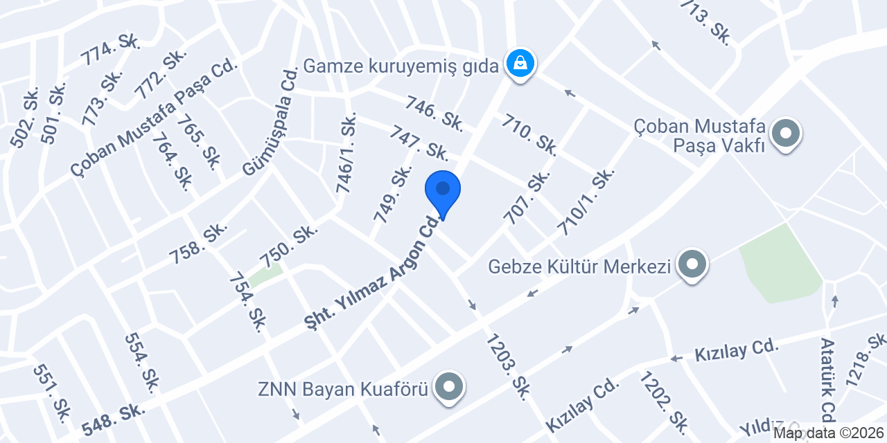 CMR OTOMOTİV konumu