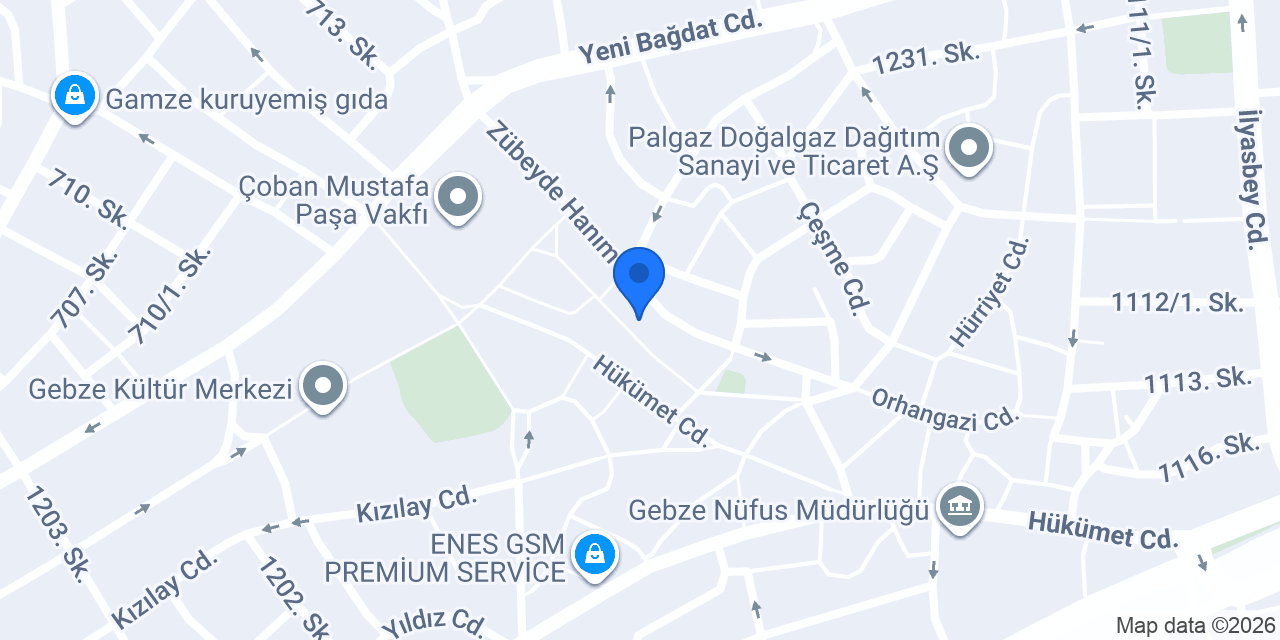 Özentech Ceptelefonu Teknik Servisi konumu