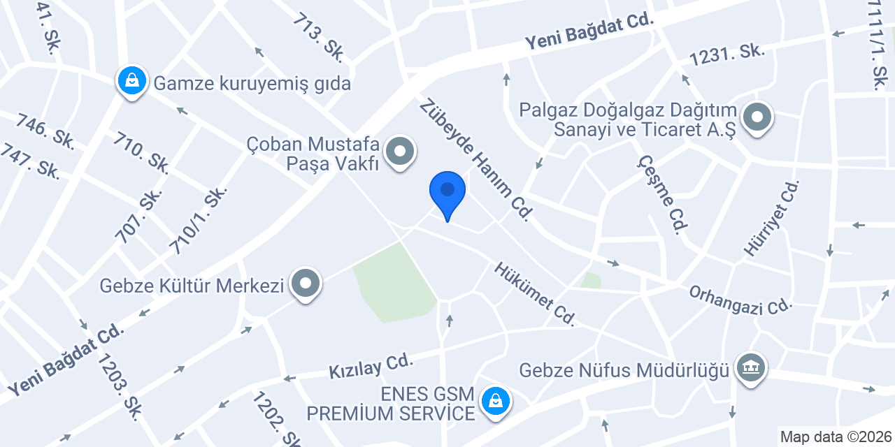 Dinarsu Corner konumu