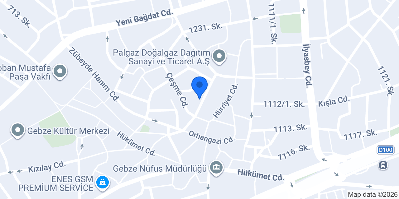 Bir Fincan Cafe konumu